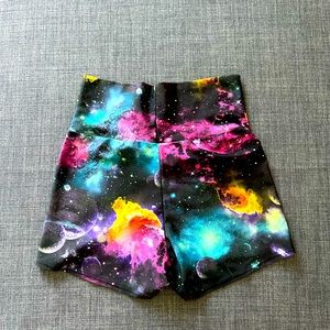 Space galaxy shorts